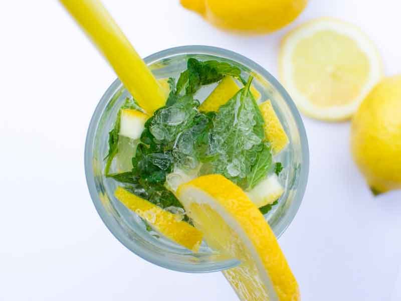 Recept IJsthee citroen mint