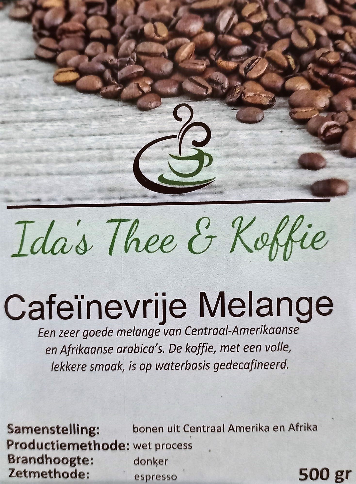 Cafeïnevrije Koffie Melange