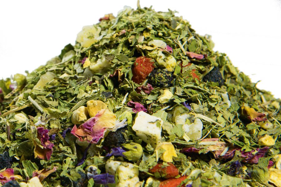 Gojibes, gember, appelbes