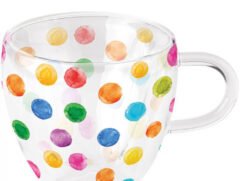Glas Polka Dots