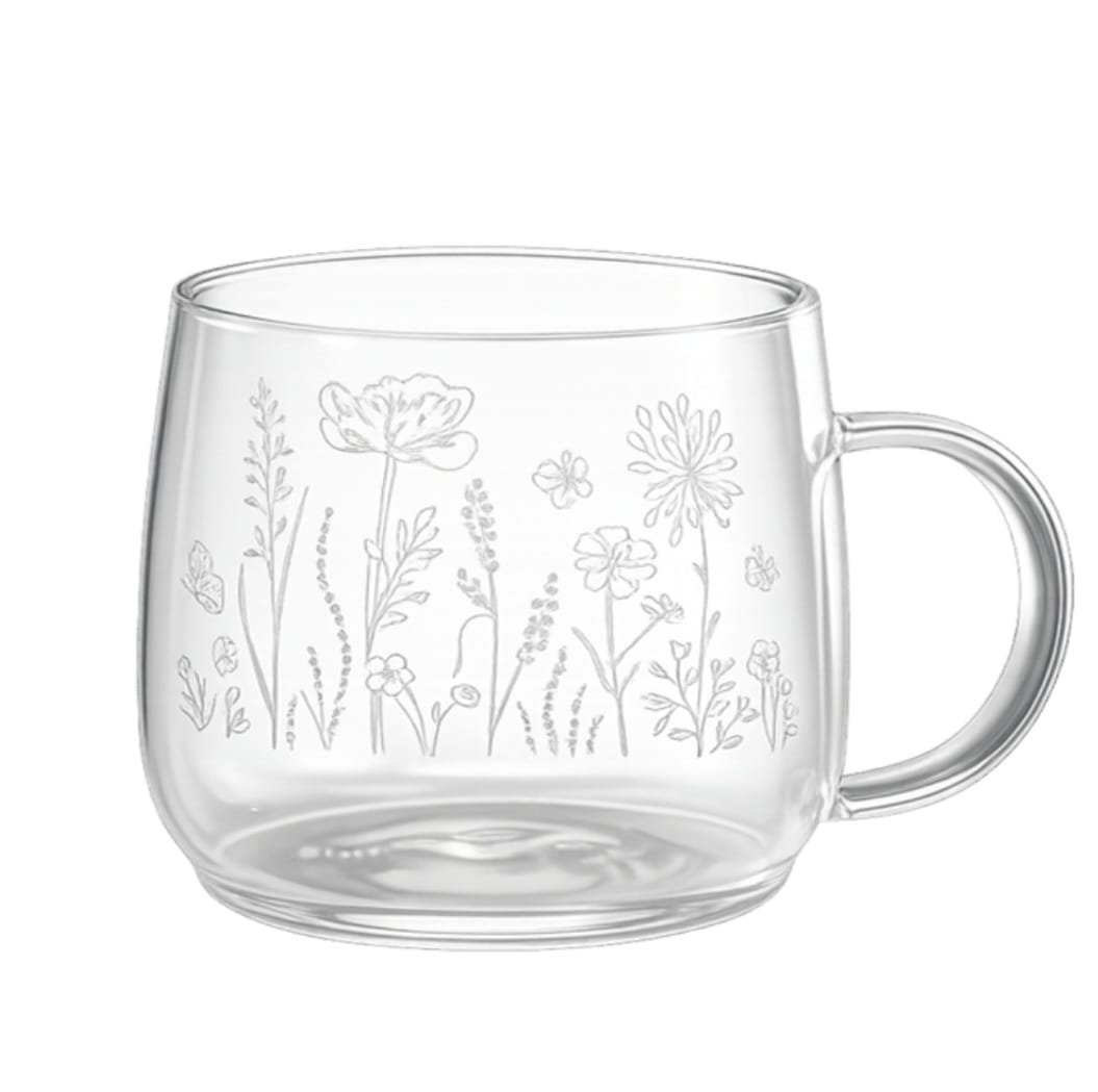 Theeglas Bunzlau Castle