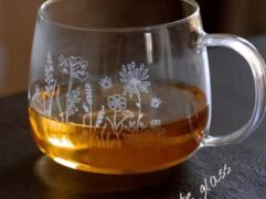 Theeglas Bunzlau Castle