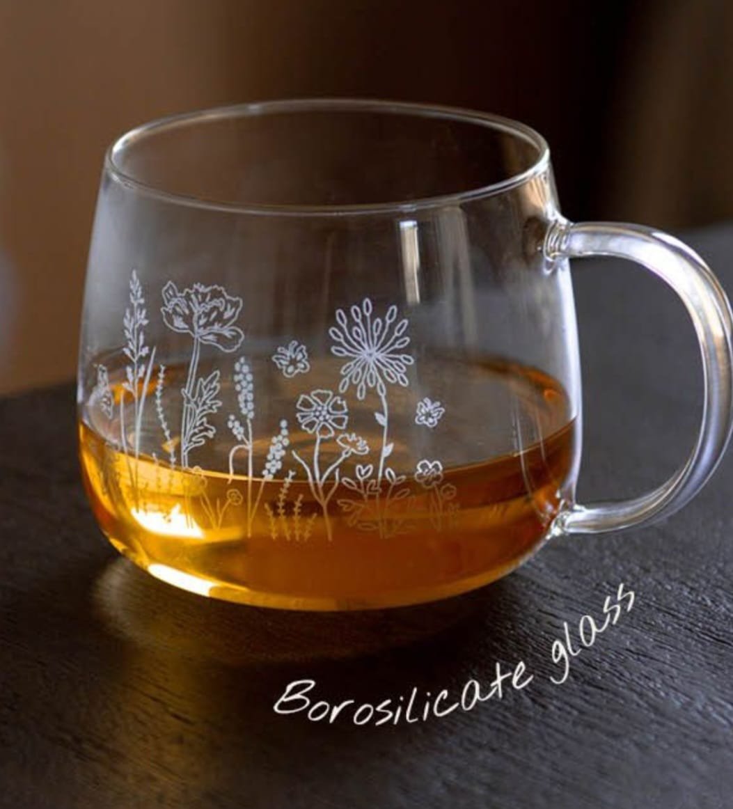 Theeglas Bunzlau Castle